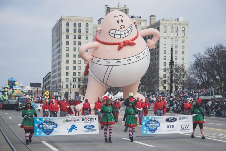Detroit Thanksgiving Day Parade, photographed by C2 Visual Media