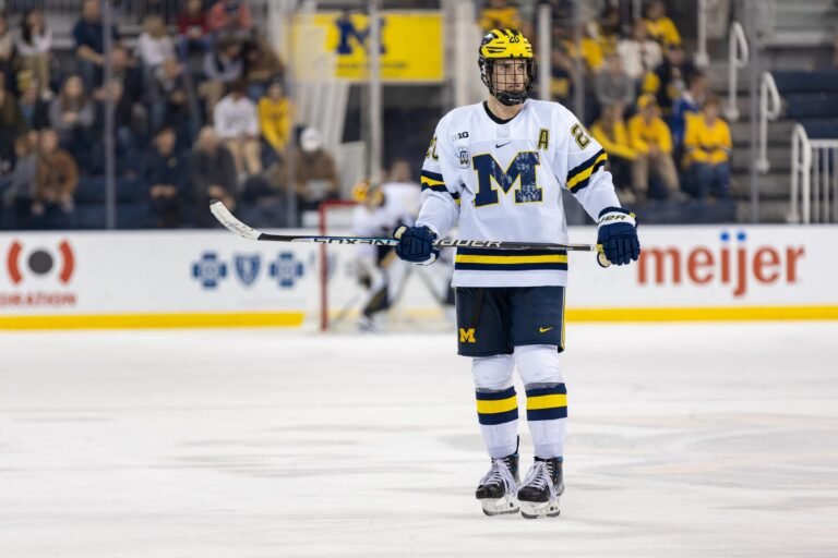 Michigan vs Lindenwood Hockey, photographed by C2 Visual Media