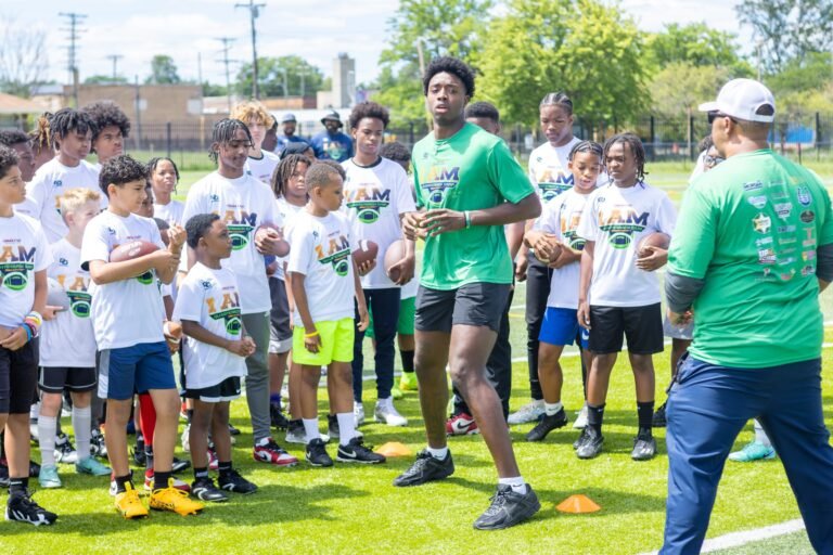 I Am QB Childs Play Foundation Youth Football Camp, photographed by C2 Visual Media