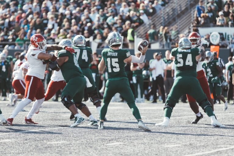 EMU vs Miami Football, photographed by C2 Visual Media
